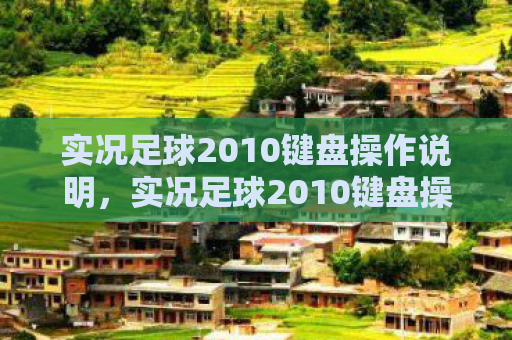 实况足球2010键盘操作说明，实况足球2010键盘操作指南，掌握技巧，成为球场上的主宰