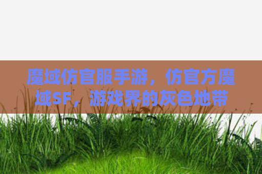 魔域仿官服手游，仿官方魔域SF，游戏界的灰色地带