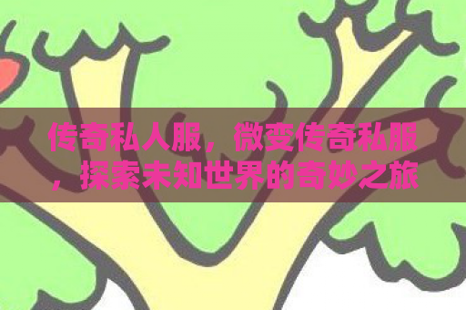 传奇私人服，微变传奇私服，探索未知世界的奇妙之旅