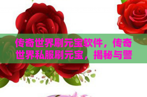 传奇世界刷元宝软件，传奇世界私服刷元宝，揭秘与警示