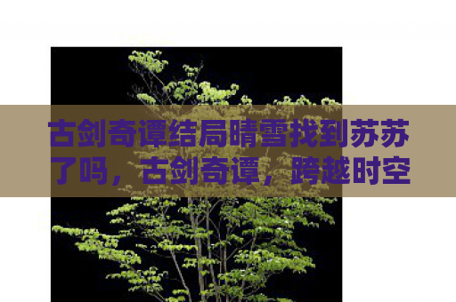 古剑奇谭结局晴雪找到苏苏了吗，古剑奇谭，跨越时空的宿命结局