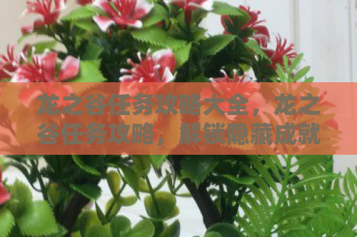 龙之谷任务攻略大全，龙之谷任务攻略，解锁隐藏成就，成为真正的冒险家