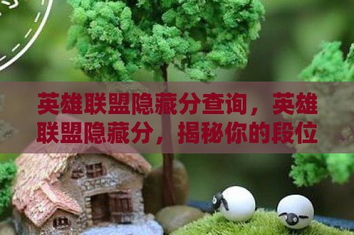 英雄联盟隐藏分查询，英雄联盟隐藏分，揭秘你的段位真相