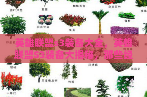 英雄联盟s3装备大全，英雄联盟S3装备大揭秘，那些经典装备背后的故事