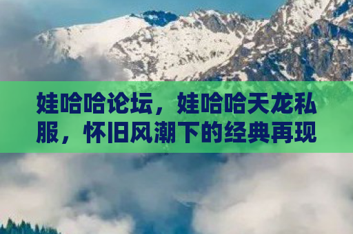 娃哈哈论坛，娃哈哈天龙私服，怀旧风潮下的经典再现