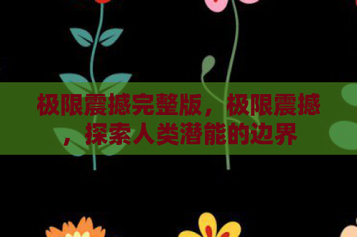 极限震撼完整版，极限震撼，探索人类潜能的边界