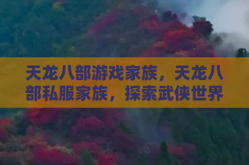 天龙八部游戏家族，天龙八部私服家族，探索武侠世界的奇幻之旅